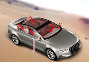 前挡风玻璃-可加热