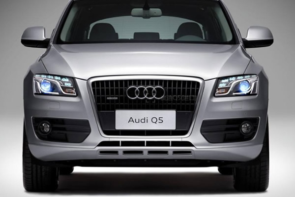 奥迪汽车前挡风玻璃修复