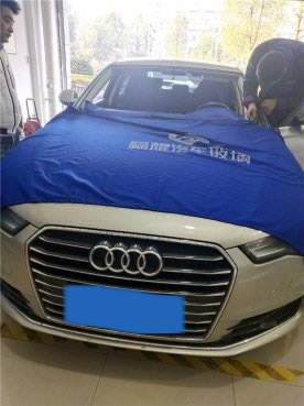 <b>成都奥迪A6L前档风玻璃镀银以及前档风玻璃更换</b>