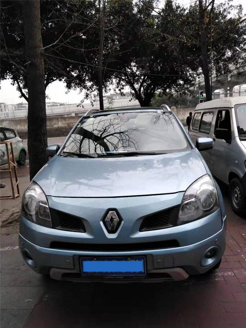 科雷傲前挡风玻璃更换施工后效果