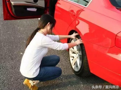 胎压明明正常，为什么轮胎还是看着有点瘪，7成新手司机不知道