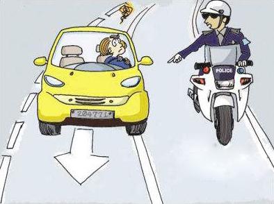 这些交通标线不能压，压了就等着吃罚单吧